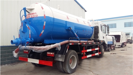 專業解析 如何選擇靠譜的東風12方抽泥漿吸糞車廠家